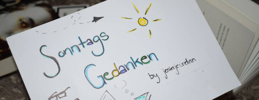 Rückblick, Lesejahr und Vorsätze | Sonntagsgedanken #19